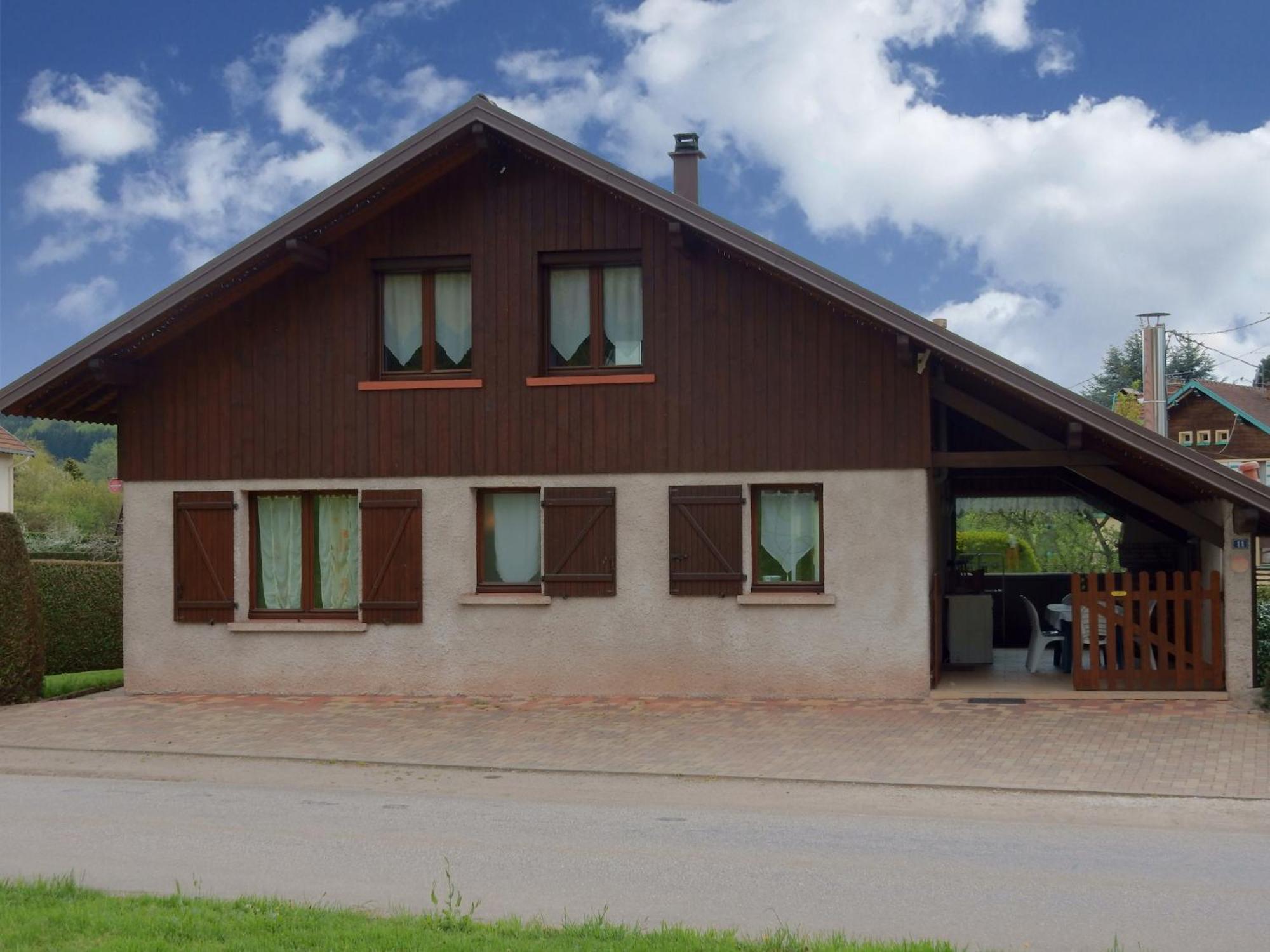 Elegant Chalet In Gerb Pal In Cosy Environment Gerbépal Екстериор снимка